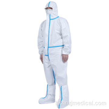 डिस्पोजेबल मेडिकल सुरक्षात्मक सुरक्षा कपड़े
